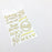 Gold Puffy Sticker