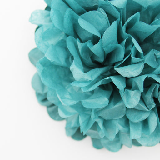 Tissue Paper Pom Pom - Pine Green