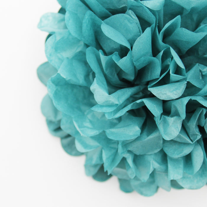 Tissue Paper Pom Pom - Pine Green